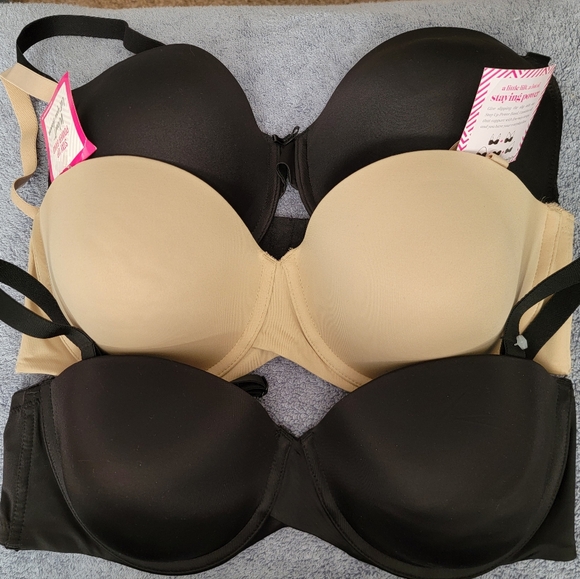 Maidenform Other - 3 Maidenform One Fab Fit Everyday Modern T-Shirt Underwire Bras Size 40C
